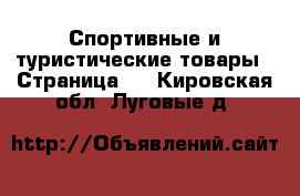  Спортивные и туристические товары - Страница 2 . Кировская обл.,Луговые д.